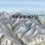 Dolomiten Bergkarte